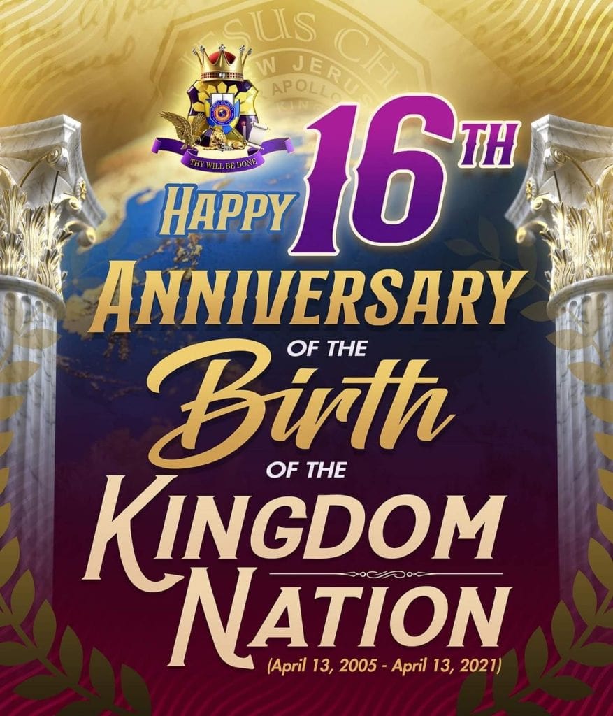 16th Anniversary - Birth of the Kingdom Nation