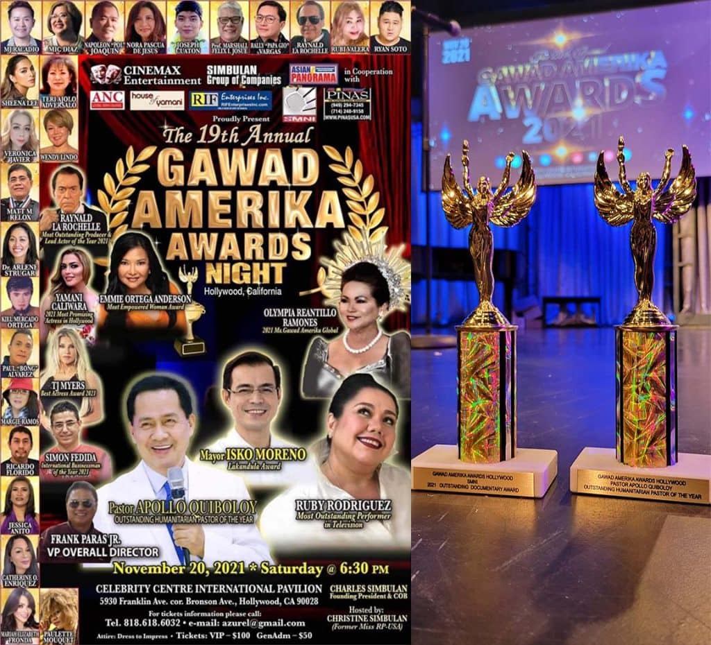Outstanding Humanitarian Pastor of the Year | Gawad Amerika Awards